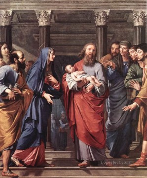 The Presentation of the Temple Philippe de Champaigne Oil Paintings